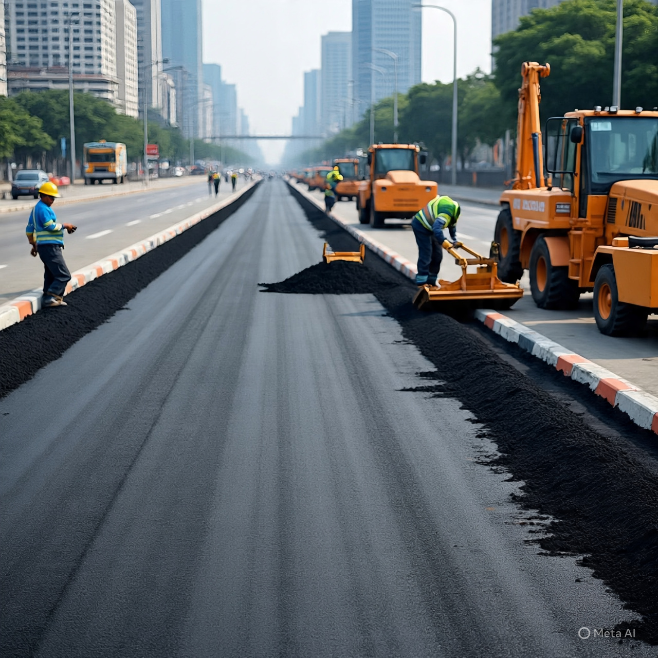 Pentingnya Istirahat dan Hidrasi bagi Pekerja Pengaspalan Jalan di Cuaca Ekstrem