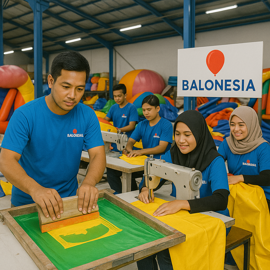 Balonesia Suplai Balon Promosi untuk Event Kampus Akbid Palembang