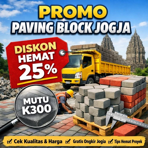 Promo Paving Block Jogja Terbaru : Harga Hemat & Siap Kirim