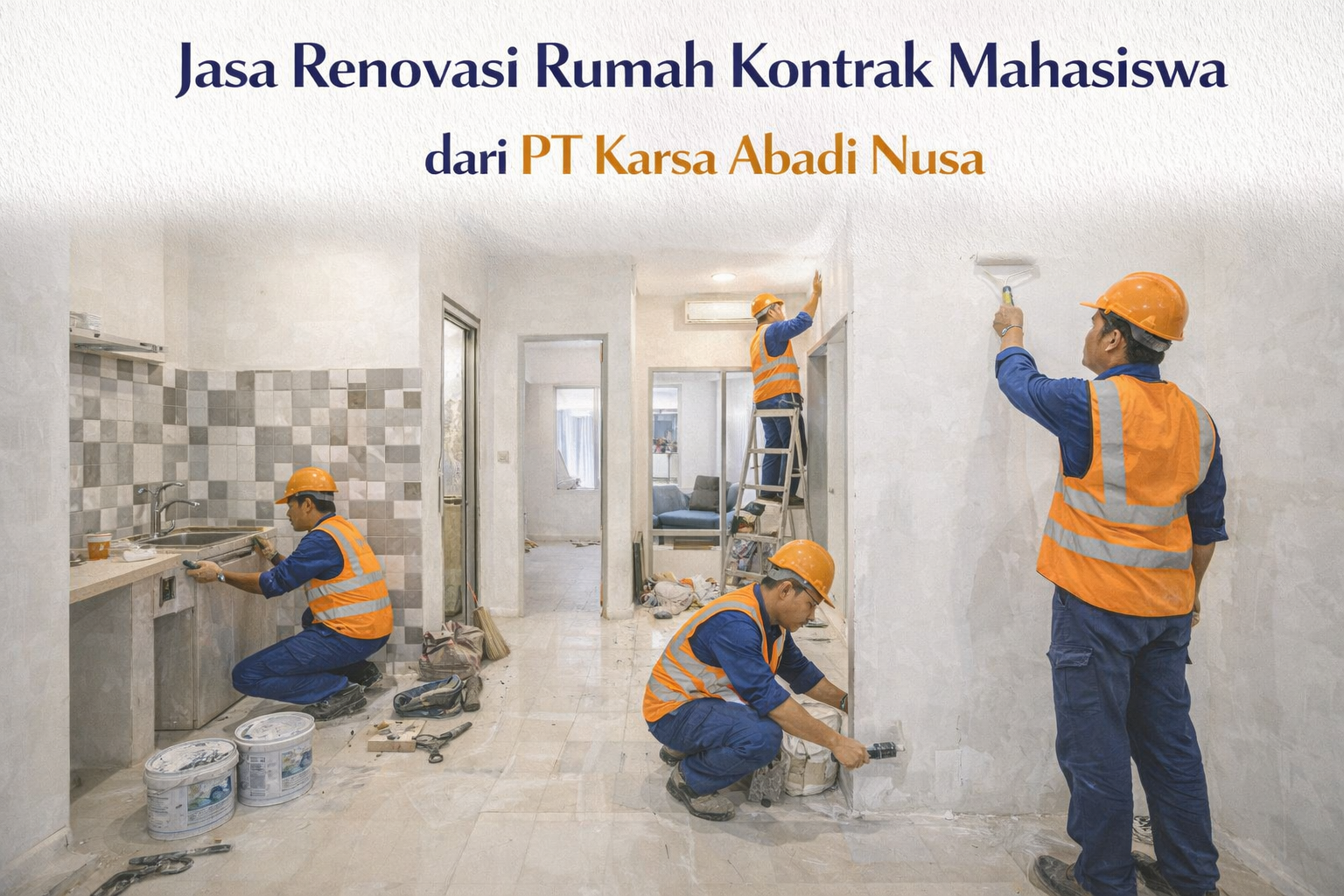 Jasa Renovasi Rumah Kontrak Mahasiswa dari PT Karsa Abadi Nusa
